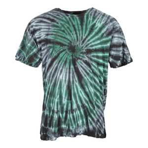 Camiseta Tie Dye en Espiral con Logotipo Personalizado, 100% Algodón, Estilo Urbano Holgado, Informal, Unisex, para Verano, Venta al Por Mayor - Product Image 2