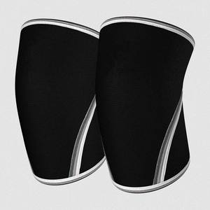 Knee Bandage Gym Fitness Weightlifting Powerlifting Elastic Knee Sleeve Hot Selling High Quality Gym Weightlifting Knee Sleeves - Product Image 6