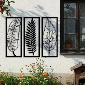Arte Decorativo de Pared de Metal, Adorno Colgante para Decoración Interior del Hogar - Product Image 5
