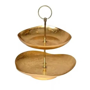 <b>Buffet</b> Use Metal Cake Stand Cake Display Stand Dessert Serving Tray Party <b>Table</b> Decor - Product Image 2