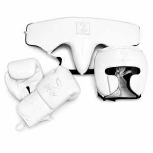 Conjunto de Boxeo Profesional Personalizado de Fábrica, Conjunto de Boxeo de Piel Genuina de Primera Calidad, Superventas - Product Image 1