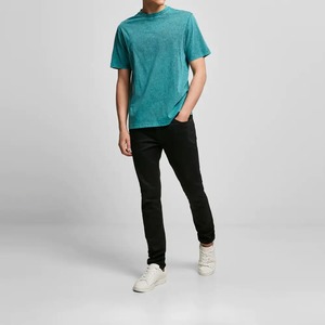 T-shirts simples pour hommes, confortables, à manches longues, col rond, décontractés, nouveaux t-shirts de créateurs pour hommes, vêtements pour hommes, hauts - Product Image 5