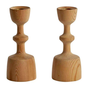 Wholesale Custom Handmade Wooden Tealight Candlestick Holder Rustic <b>Candle</b> Stand Table Centerpiece Home Wedding Restaurant Decor - Product Image 1
