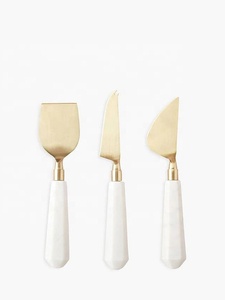 Juego de Cuchillos para Queso de Acero Inoxidable con Mangos de Resina - Duraderos, Aptos para Lavavajillas y Microondas - Product Image 6