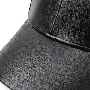 Unique Design Fashionable Unisex Stylish 100% Genuine Leather Adjustable Baseball <b>Cap</b> Outdoor <b>Cap</b> - Product Image 5