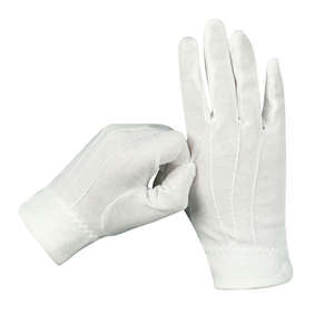 Superior Quality 100% Cotton Customized Masonic Regalia <b>Gloves</b> Personalized Patchwork Embroidery Eco-Friendly <b>Touchscreen</b> - Product Image 5