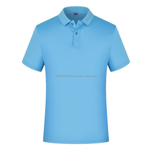 100% Polyester séchage rapide Oem logo promotionnel parti démocrate élection plaine blanc Polo Polo t-shirts - Product Image 3