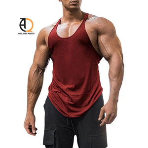 Mens Gym <b>Singlet</b> Lightweight Stretch Workout Tank Top - Product Image 5
