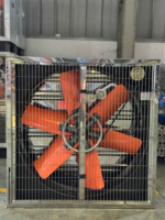 Ventilateur axial mural en acier galvanisé et fibre de verre SHRV-1380 (44 pouces) avec roulement à billes, électrique 220V/380V, OEM/ODM HME, garantie 2 ans