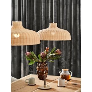 โคมไฟเพดานตกแต่งแบบดั้งเดิมและโคมไฟหวายทอสำหรับสวนบาร์คาเฟ่เทศกาลโรงแรมการตั้งแคมป์ - Product Image 3