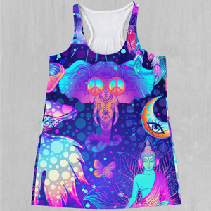 Lightweight Sublimation Polyester Custom Tank Top Women <b>Running</b> Wear <b>Singlet</b> Recycled Fabric Seamless Vest Tank Tops - Product Image 5