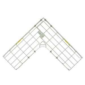 Khuỷu tay ngang 90 độ (R = 75mm) khay quản lý cáp 304 inox với thiết kế đục lỗ bestray Việt Nam nhà máy - Product Image 3