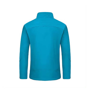Econex Sports Outdoor Canvas Softshell Jackets Mesh Breathable Waterproof Quick-Dry Windproof Hooded Reflective <b>Strips</b> Front - Product Image 3