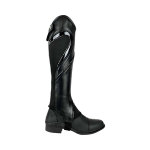 Short Length Custom Outdoor Professional Horse <b>Riding</b> Half <b>Chaps</b> 2026 Best Design Western Style 100% Leather High Quality - Product Image 2