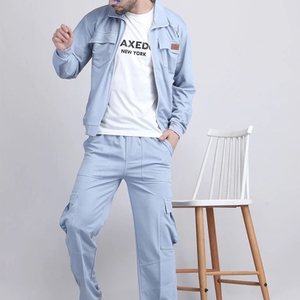 <b>Men's</b> Casual Tracksuits Long Sleeve Jogging Suits Sweatshirt Sets <b>Track</b> <b>Jackets</b> and Pants 2 Piece Sportswear Slim Fit Tracksuits - Product Image 4