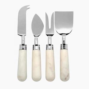 Elegant Black Handle Cheese Slicer with Yellow Shade Elegant Design <b>Table</b> Top Metal Cheese Spreader Set at Price - Product Image 5