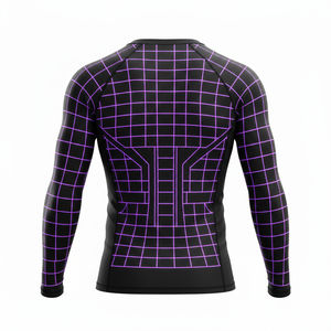 <b>Men</b> Rash Guard Long Sleeve Swim <b>Shirt</b> UV Protection Quick Dry Surfing Beach Athletic Activewear - Product Image 5