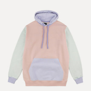 Sudaderas con Bloques de Color Personalizadas, Sudaderas de Forro Polar Multicolor de Alta Calidad para Hombre, con Logotipo Personalizado para Invierno - Product Image 6