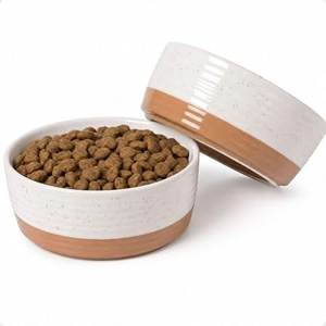 Ceramic Puppy <b>Bowl</b> For <b>Small</b> Dogs Everyday Feeding Wide Mouth Stable Bottom Easy To Wash Durable Pet Dining Accessory For Homes - Product Image 5