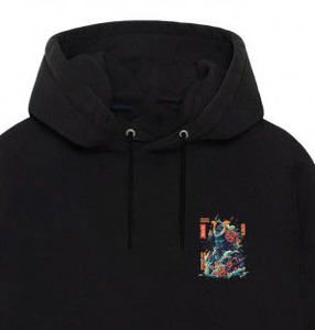 เสื้อฮู้ดดี้พิมพ์ลาย DTF สำหรับผู้ชาย ผ้าคอตตอนผสมขนแกะคุณภาพพรีเมียม สวมหัวแบบพูลโอเวอร์ รับผลิตแบบ OEM ODM พร้อมสกรีนโลโก้ตามสั่ง ขายส่งเสื้อผ้าสตรีทแวร์ H - Product Image 4