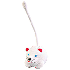 Set of 6 cm Latex Balls with <b>Tails</b> Sound Activated Pet Squeak <b>Toys</b> - Product Image 2