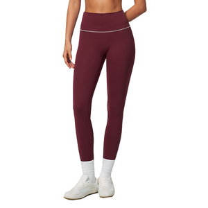 Leggings de sport pour femmes en spandex/polyester, sans couture, tricotés modernes, taille haute, haute élasticité, pour la remise en forme en plein air, le yoga, Alphalete - Product Image 1