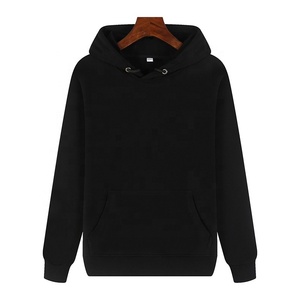 เสื้อกันหนาวแบบสวมหัวลำลองของผู้ชาย,สเวตเตอร์มีฮู้ดผ้าฝ้าย Spandex Luvtroja Blank Logo Streetwear - Product Image 2