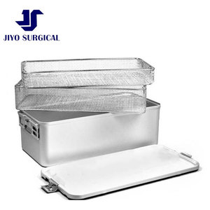 Heavy Duty Stainless Steel Surgical <b>Tool</b> Storage Case <b>for</b> Operating Room and Clinical Instrument Protection - Product Image 4