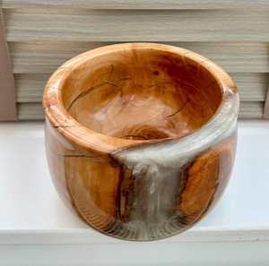 Bol de service en bois et résine, pour fruits et aliments, accessoires de table, fabrication artisanale, couleur personnalisée et meilleur prix - Product Image 6