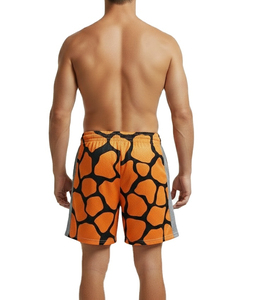 High Quality Custom 5 Inch Mens Casual Double Layer Solid Gym Running Basketball Shorts Breathable Quick Dry <b>Elastic</b> Waist 100% - Product Image 2
