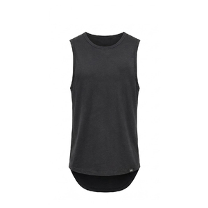 Sherpa Shearing Singlet <b>Vest</b> <b>Long</b> Tail Cotton Soft Durable Comfortable Farming Work <b>Vest</b> Custom Printing Oem Odm - Product Image 3