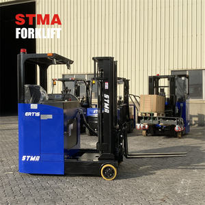 STMA 1,5 TONS 2Ton 24V 48V Apilador de palés eléctrico Azul/Rojo Carretilla elevadora Almacén Carretilla elevadora usada Reach Truck Opcional sentado - Product Image 6