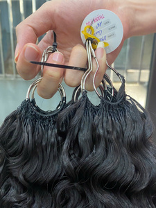 CROCHET HAIR/MIRACLE KNOTS Hot trend 2026, human hair extension in all textures - Product Image 4
