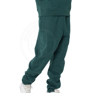Pantalon de survêtement en molleton French Terry pour homme, avec taille élastique et matière douce, idéal pour le quotidien - Product Image 3