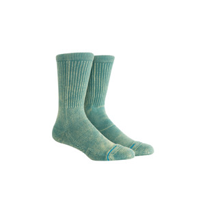 Custom Designed Eco-Friendly <b>Wool</b>/Nylon Sports Crew <b>Socks</b> for Adults-Quick Dry Breathable Heat-Transfer Printed Cuff Logo Winter - Product Image 1