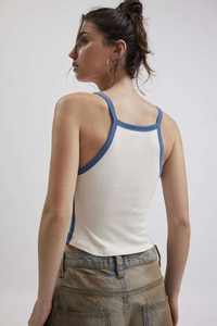 Top Corto Transpirable de Verano Estilo Y2K para Mujer con Logotipo Personalizado, Camiseta de Tirantes con Estampado Gráfico y Diseño Animal, Top Informal Estampado - Product Image 3