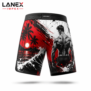 Custom <b>Men</b>’s 3D Graphic Print Board Shorts Quick Dry Surf Swim <b>Trunks</b> 4-Way Stretch Beachwear Summer Water Sports Shorts OEM ODM - Product Image 2