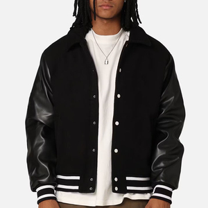 Chaqueta Varsity de Invierno para Hombre ARTIZ INTERNATIONAL, Resistente al Viento, Ecológica, 100% Poliéster, Logotipo Delantero y Trasero - Product Image 1