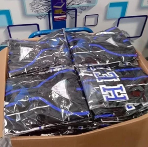 Ensembles de maillots de basket-ball grande taille respirants personnalisés Uniforme de sport antibactérien en polyester 100% - Product Image 6