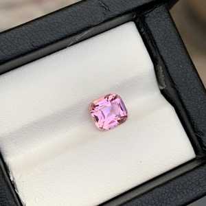 Natural Sweet Baby Pink Tourmaline Loose Faceted Gemstone Premium Quality Jewelry Making Stone - Product Image 3