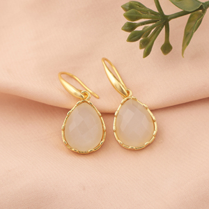 Unique Classic Luxury 18k Gold Plated Brass Statement Fashion Drop <b>Earring's</b> For Women's Wholesale Style Minimalist Jewelry - Product Image 4