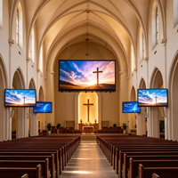 Écran LED fixe d'extérieur P3.91 P4 P5 P6 P8 P10, mur vidéo publicitaire étanche