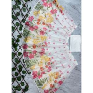 Dernière collection : Lehenga à imprimé floral pour les fêtes, magnifiques robes de soirée - Product Image 5