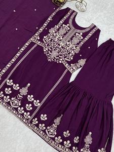 นำเสนอผ้าไหมแท้ chinnon พร้อมชุด duppta, sharara พร้อมใส่ - Product Image 6