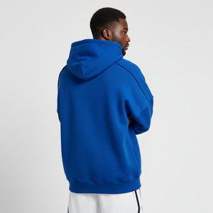 Sweat-shirts à capuche pour hommes de haute qualité, épais et chauds, en molleton 100% coton, basiques, surdimensionnés, pour l'hiver, avec logo imprimé en relief personnalisé, 580g - Product Image 3
