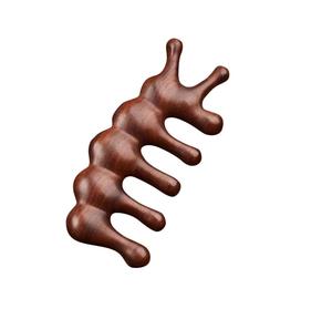 Peigne à dents larges en bois, peigne de massage du cuir chevelu, peigne en bois antistatique pour hommes et femmes, massage du cuir chevelu - Product Image 1