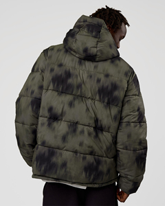 New Launched Camouflage Spring <b>Waterproof</b> Eco-Friendly Polyester Wadding Long Men Unisex Loose <b>Winter</b> Puffer Coat - Product Image 2
