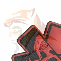 Étiquettes souples gaufrées de haute qualité, patchs en caoutchouc de silicone avec logo, patchs en PVC gaufrés avec logo personnalisé OEM