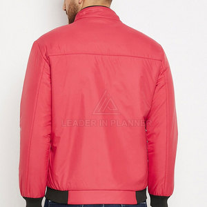 เสื้อแจ็คเก็ตบอมเบอร์แบบสั่งทำพิเศษ ระบายอากาศได้ดี สวมใส่สบาย สำหรับผู้ชาย แขนยาว ขายดีที่สุด เสื้อแจ็คเก็ตฤดูหนาวสำหรับผู้ชาย - Product Image 3