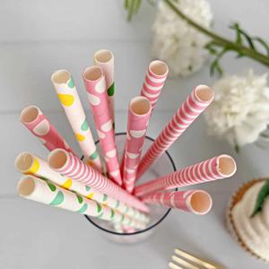 Pailles en papier écologiques compostables biodégradables à boire 6mm 8mm 12mm Origine du Vietnam - Product Image 6